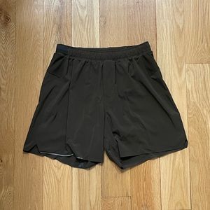 Lululemon Surge Lined Short 6” Dark Olive M